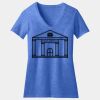 Women's Perfect Blend ® CVC V Neck Tee Thumbnail