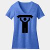 Women's Perfect Blend ® CVC V Neck Tee Thumbnail
