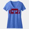 Women's Perfect Blend ® CVC V Neck Tee Thumbnail