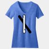 Women's Perfect Blend ® CVC V Neck Tee Thumbnail