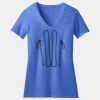 Women's Perfect Blend ® CVC V Neck Tee Thumbnail