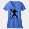Women's Perfect Blend ® CVC V Neck Tee Thumbnail