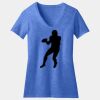 Women's Perfect Blend ® CVC V Neck Tee Thumbnail