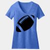 Women's Perfect Blend ® CVC V Neck Tee Thumbnail