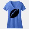 Women's Perfect Blend ® CVC V Neck Tee Thumbnail