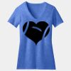 Women's Perfect Blend ® CVC V Neck Tee Thumbnail
