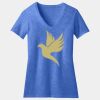 Women's Perfect Blend ® CVC V Neck Tee Thumbnail