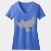 Women's Perfect Blend ® CVC V Neck Tee Thumbnail