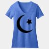 Women's Perfect Blend ® CVC V Neck Tee Thumbnail