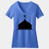 Women's Perfect Blend ® CVC V Neck Tee Thumbnail