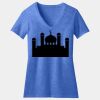 Women's Perfect Blend ® CVC V Neck Tee Thumbnail