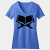Women's Perfect Blend ® CVC V Neck Tee Thumbnail