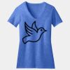 Women's Perfect Blend ® CVC V Neck Tee Thumbnail