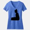Women's Perfect Blend ® CVC V Neck Tee Thumbnail