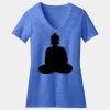 Women's Perfect Blend ® CVC V Neck Tee Thumbnail