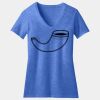 Women's Perfect Blend ® CVC V Neck Tee Thumbnail