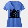 Women's Perfect Blend ® CVC V Neck Tee Thumbnail