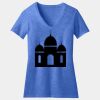 Women's Perfect Blend ® CVC V Neck Tee Thumbnail