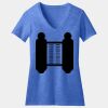 Women's Perfect Blend ® CVC V Neck Tee Thumbnail