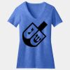 Women's Perfect Blend ® CVC V Neck Tee Thumbnail