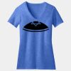 Women's Perfect Blend ® CVC V Neck Tee Thumbnail