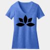Women's Perfect Blend ® CVC V Neck Tee Thumbnail