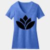 Women's Perfect Blend ® CVC V Neck Tee Thumbnail