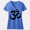 Women's Perfect Blend ® CVC V Neck Tee Thumbnail