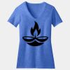 Women's Perfect Blend ® CVC V Neck Tee Thumbnail