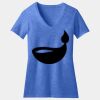 Women's Perfect Blend ® CVC V Neck Tee Thumbnail