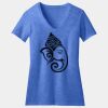 Women's Perfect Blend ® CVC V Neck Tee Thumbnail