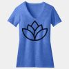 Women's Perfect Blend ® CVC V Neck Tee Thumbnail