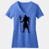 Women's Perfect Blend ® CVC V Neck Tee Thumbnail