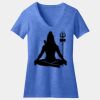 Women's Perfect Blend ® CVC V Neck Tee Thumbnail