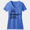 Women's Perfect Blend ® CVC V Neck Tee Thumbnail