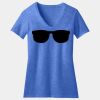Women's Perfect Blend ® CVC V Neck Tee Thumbnail
