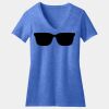Women's Perfect Blend ® CVC V Neck Tee Thumbnail