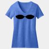 Women's Perfect Blend ® CVC V Neck Tee Thumbnail