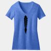 Women's Perfect Blend ® CVC V Neck Tee Thumbnail
