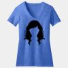 Women's Perfect Blend ® CVC V Neck Tee Thumbnail