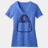 Women's Perfect Blend ® CVC V Neck Tee Thumbnail
