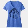 Women's Perfect Blend ® CVC V Neck Tee Thumbnail
