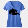Women's Perfect Blend ® CVC V Neck Tee Thumbnail