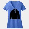 Women's Perfect Blend ® CVC V Neck Tee Thumbnail