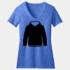 Women's Perfect Blend ® CVC V Neck Tee Thumbnail