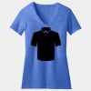 Women's Perfect Blend ® CVC V Neck Tee Thumbnail
