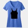 Women's Perfect Blend ® CVC V Neck Tee Thumbnail