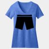 Women's Perfect Blend ® CVC V Neck Tee Thumbnail
