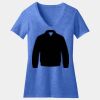 Women's Perfect Blend ® CVC V Neck Tee Thumbnail