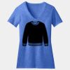 Women's Perfect Blend ® CVC V Neck Tee Thumbnail